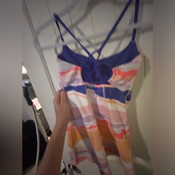 Lululemon Dancing Warrior Tank - Bleacher Stripe size 4 w♥️ #56 - Picture 5 of 8